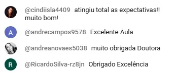 Depoimentos atingiu as expectativas